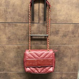 Small red chain purse Valentino by Mario Valentino